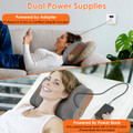 3-in-1 Heated Neck Massage Pillow with Eye Mask product image