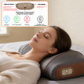 3-in-1 Heated Neck Massage Pillow with Eye Mask product image
