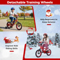 Kids Bicycle with Training Wheels and Adjustable Seat product image