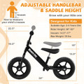  11” Lightweight Toddler Balance Bike with Adjustable Handlebar product image