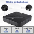 375LBS Outdoor Cantilever Umbrella Base with Wheels product image