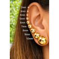 14K Gold Filled Classic Round Ball Stud Earrings product image