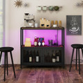 Storage Cabinet with Customizable LED Lighting and Power Strip product image