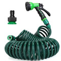 EVA Self-Coiling Garden Hose with Sprayer product image