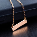 Personalized Bar Necklace product image