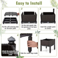 Elevated Plastic Garden Bed (2- or 4-Pack) product image