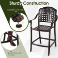 25.5” Outdoor Bar Stool  (Set of 2 or 4) product image