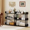 3-Tier Bookshelf with Anti-Tipping Kit and Guardrails product image