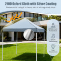 Pop-Up Canopy Tent with 4 Sidewalls and Wheeled Storage Bag product image