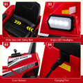 12V Ride-On Lawn Mower with Dual Control Sticks and LED Lights product image