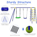 5-In-1 Outdoor Kids' Swing Set  product image