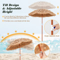 Tropical Thatched Tiki Patio Umbrella product image