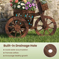 Rustic Wood Tricycle Planter (1- or 2-Pack) product image