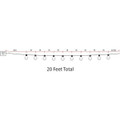 Solar Patio Bulb String Lights product image