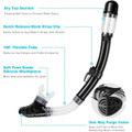 Zipoute Snorkel Dry Top Snorkeling Gear for Adults product image
