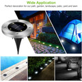 Solar Ground Light (4-Pack) product image