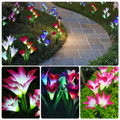Solar Garden Flower Lights (2-Pack) product image