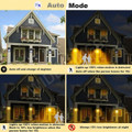 Solar Retro Wall Sconce (1 or 2-Pack) product image