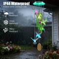 Solar Color-Changing Wind Chime product image