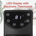 Black+Decker 1500W Oscillating Space Heater with Remote Control product image