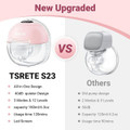 Wearable Electric Breast Pump with LCD Display product image
