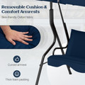 3-Seat Patio Canopy Glider Swing product image