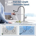 WaterSong Kitchen Sink Pull-Down Faucet product image
