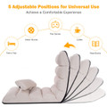 Folding Floor Chair with 5-Position Backrest product image