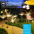 Solar Powered Firework Stake Light product image