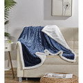 Sheradian Reversible Corduroy-Pattern Sherpa Throw Blanket product image