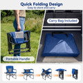 Folding Camping Chair with Side Table & Cup Holder (1-2 Pack) product image