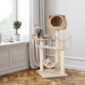 Modern Cat Tree with Natural Sisal Scratching Posts product image