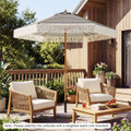 7-foot Patio Umbrella with Fringe product image