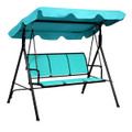3-Seat 550-Pound Capacity Outdoor Canopy Patio Swing product image