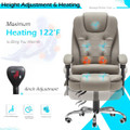 Office Chair with 7 Points Massage and Heat Function product image