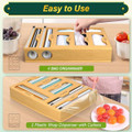 6-in-1 Bamboo Storage Organizer product image
