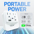 Multi Plug Wall Outlet Surge Protector product image