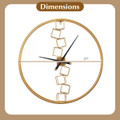 Large Metal Wall Clock product image