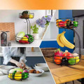2-Tier Detachable Wire Fruit Basket product image