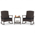Wicker Patio Rocking Set (3-Pieces) product image