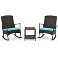 Wicker Patio Rocking Set (3-Pieces) product image