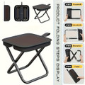 Ultra-Compact Folding Camping Stool product image