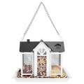 Metal Hanging Barn Bird Feeder House  product image