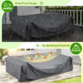 Aluminum Outdoor Patio Furniture Set with Coffee Table product image