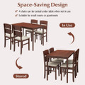 Upholstered Dining Table Set (5 Pieces) product image
