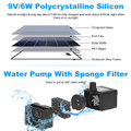 3‑Tier Solar Bird Bath Fountain  product image