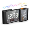 Dual Screen LED Digital Alarm Clock with FM Radio Temperature and Humidity Display product image