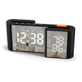 Dual Screen LED Digital Alarm Clock with FM Radio Temperature and Humidity Display product image