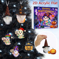 Halloween CountDown Advent Calendar with Ghost Gnome Pumpkin Plush Toys Dolls Pendants Ornaments For Indoor Outdoor Home Party Decoration product image