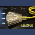 Goodyear Mountable Retractable Extension Cord Reel - 16AWG x 50' Ft product image